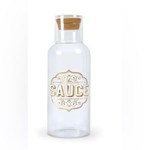 New Fred BOTTLED UP Personal Decanter & Shot Glass, Sauce Fast Ship